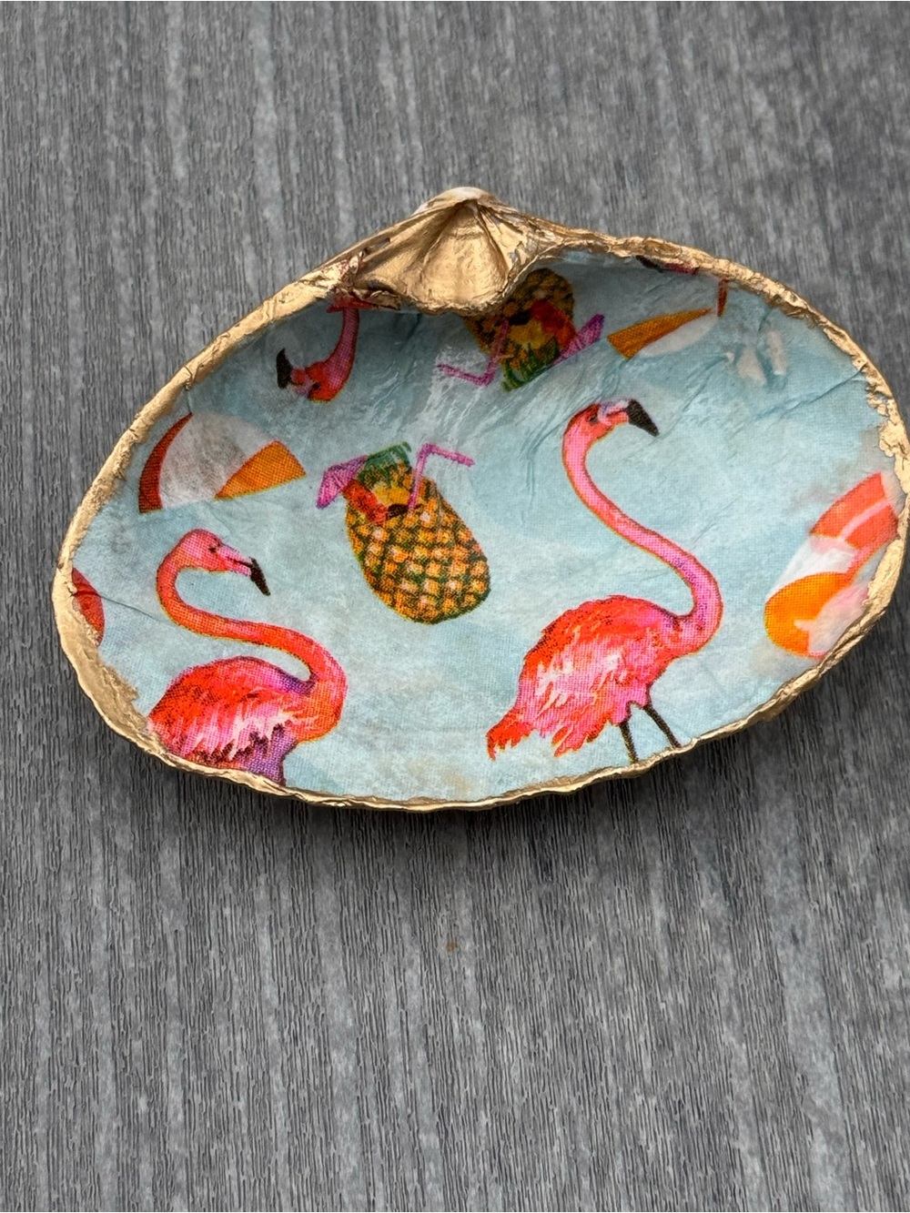 Handmade Natural Clam Shell Jewlery/trinket Dish